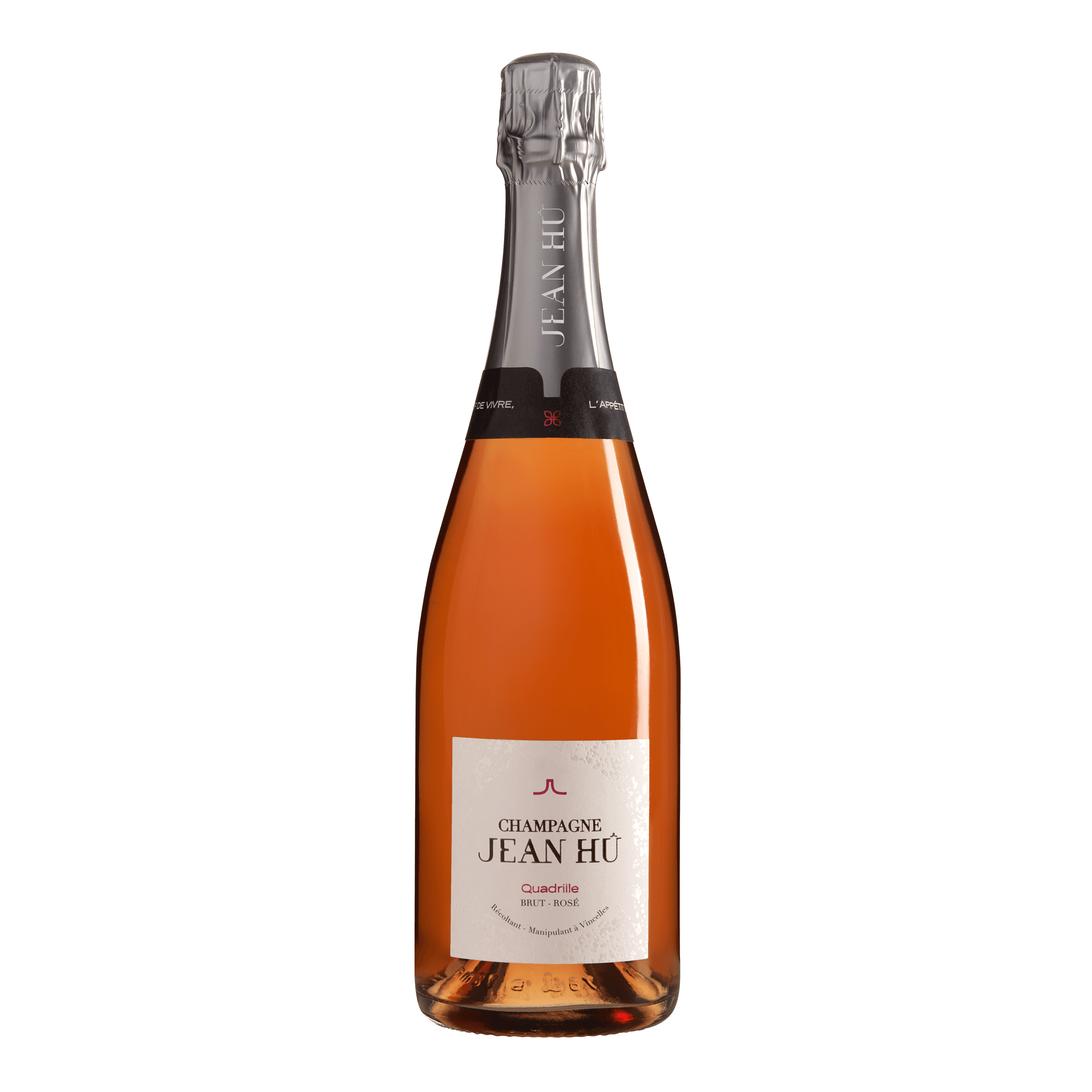 Champagne Jean Hu - Quadrille Rosé  | Champagne Rosé de la Vallée de la Marne